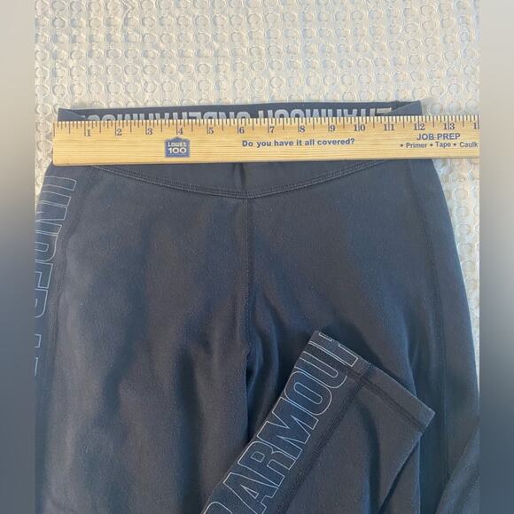 Under Armour Black Fitted Soft Stretch Leggings Sz S - Picture 6 of 6